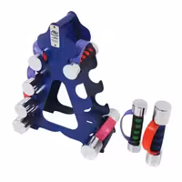 دمبل استیل با استند فلزی