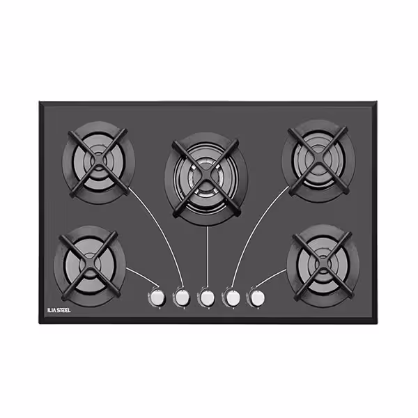 گاز ایلیا استیل شیشه ای G502