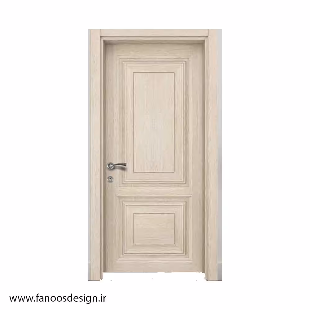 درب اتاق خواب روکش چوب کد 1616