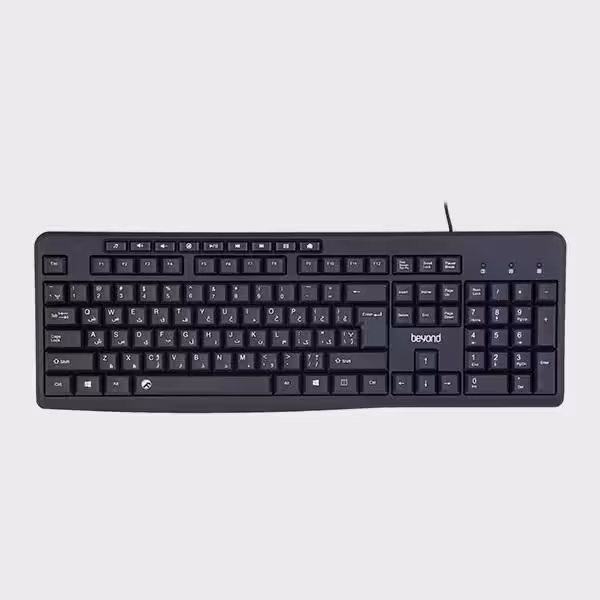 کیبورد سیم دار بیاند مدل BK-3750