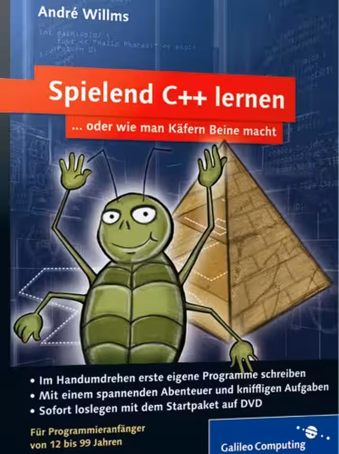 خرید و دانلود نسخه کامل کتاب Spielend C   lernen ... oder wie man Kafern Beine macht