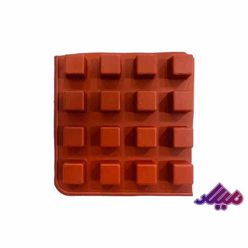 قالب سیلیکونی مکعب 1 سانت بسته 16 عددی