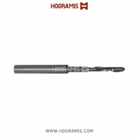 مته اختصاصی سگمنتال تک کاناله 8*100*50*40*5 از جنس Solid Carbide و HSS-E جهت سوراخکاری و شیارزنی در پروفیلهای  uPVC در ماشین Murat