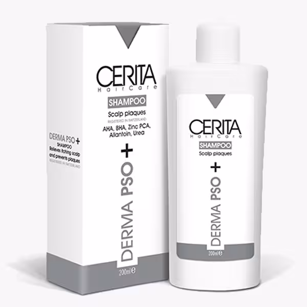 شامپو پسوریازیس سریتا Cerita Anti PSO Psoriasis Shampoo