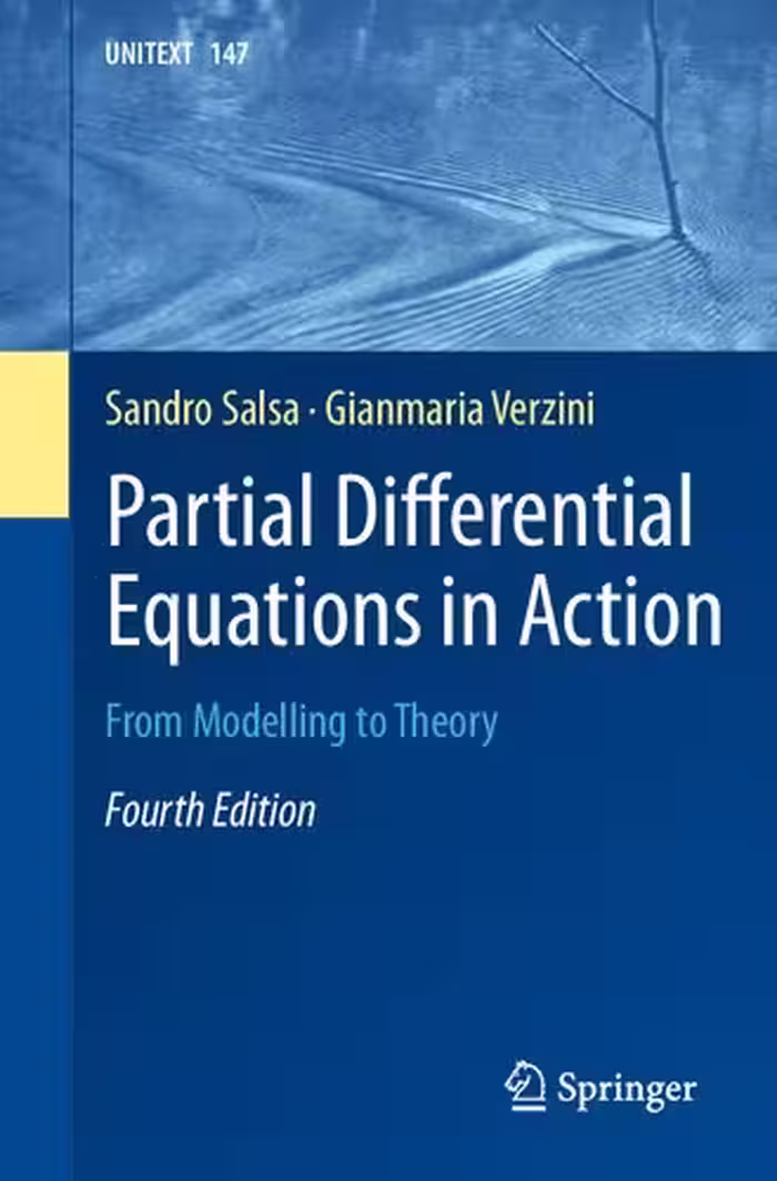 خرید و دانلود نسخه کامل کتاب Partial Differential Equations in Action - From Modelling to Theory