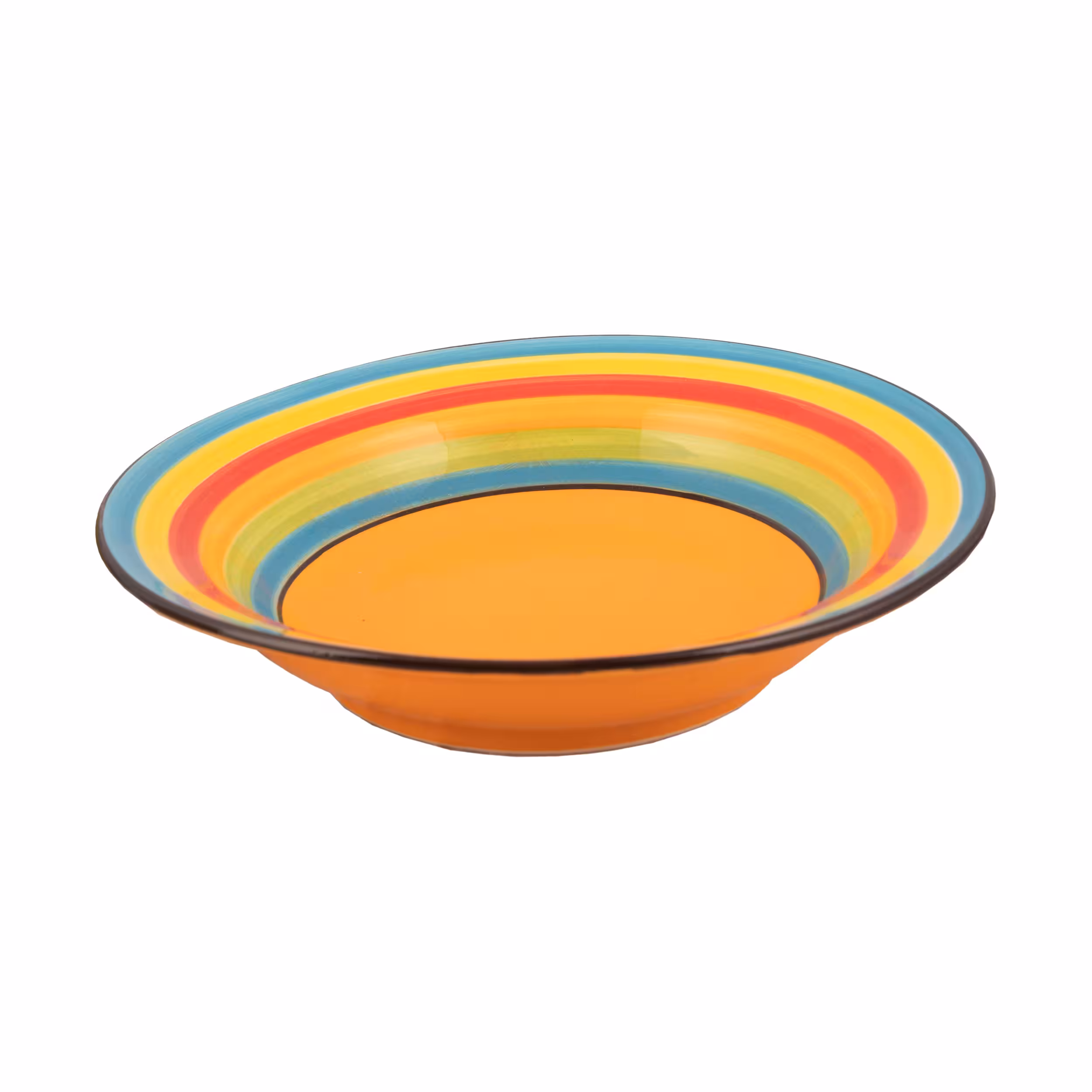 خورشت خوری سرامیکی طرح رنگین کمان کد 03