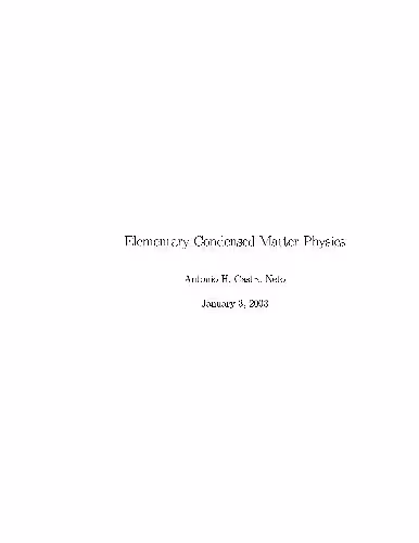 خرید و دانلود نسخه کامل کتاب Elementary Condensed Matter Physics