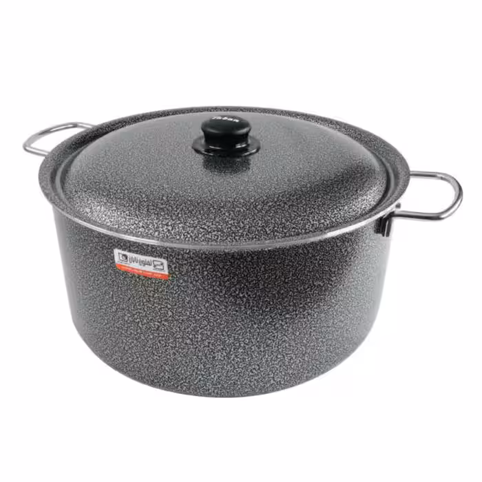 قابلمه درب فلزی گرانیت تابان سایز 40 (کد TT240G)