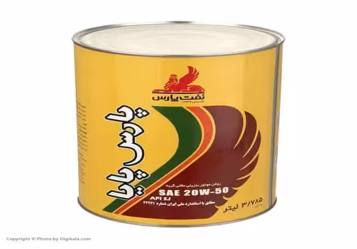 روغن موتور نفت پارس مدل پارس پایا کد 20W-50 حجم 3.785 لیتر