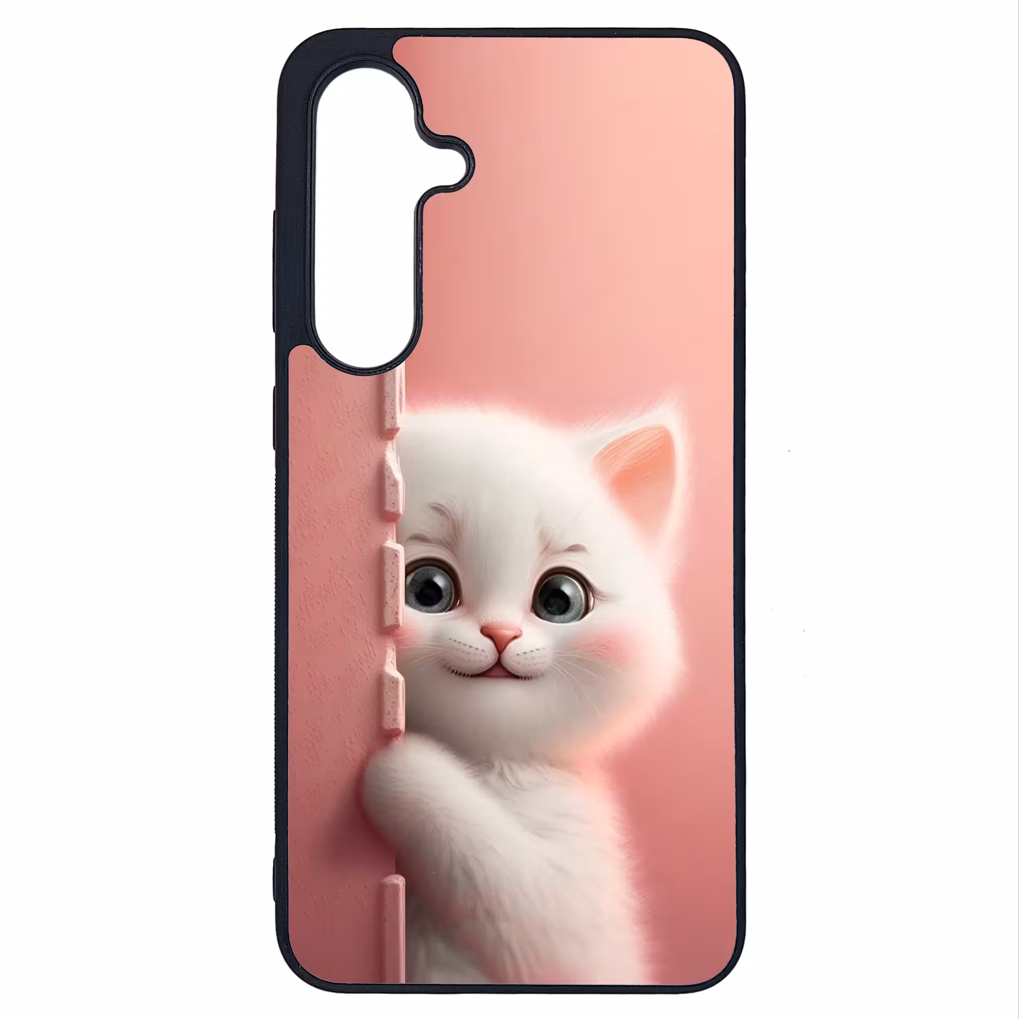 کاور طرح بچه گربه کد G-222 مناسب برای گوشی موبایل سامسونگ Galaxy S24 FE | دیجی قاب دونی