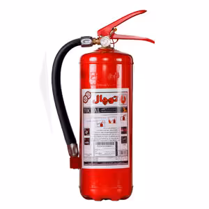 کپسول آتش نشانی 6 کیلوگرمی پودر و گاز توچال