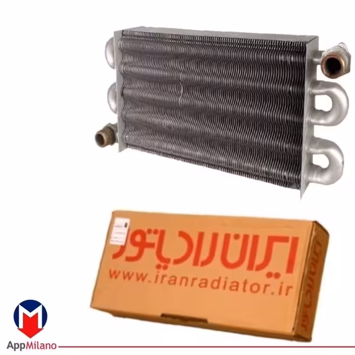 مبدل پکیج ایران رادیاتور رزه ای R25CM  کد 00025....