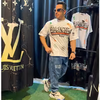 تیشرت مردانه آبرنگی بالنسیاگا