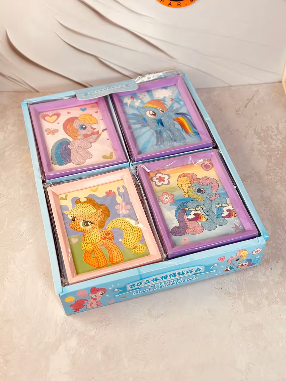 نقاشی الماسی طرح یونیکورن کد 2160