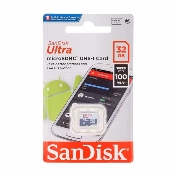 رم سن دیسک Micro SDXC ظرفیت 32 گیگابایت کلاس 10