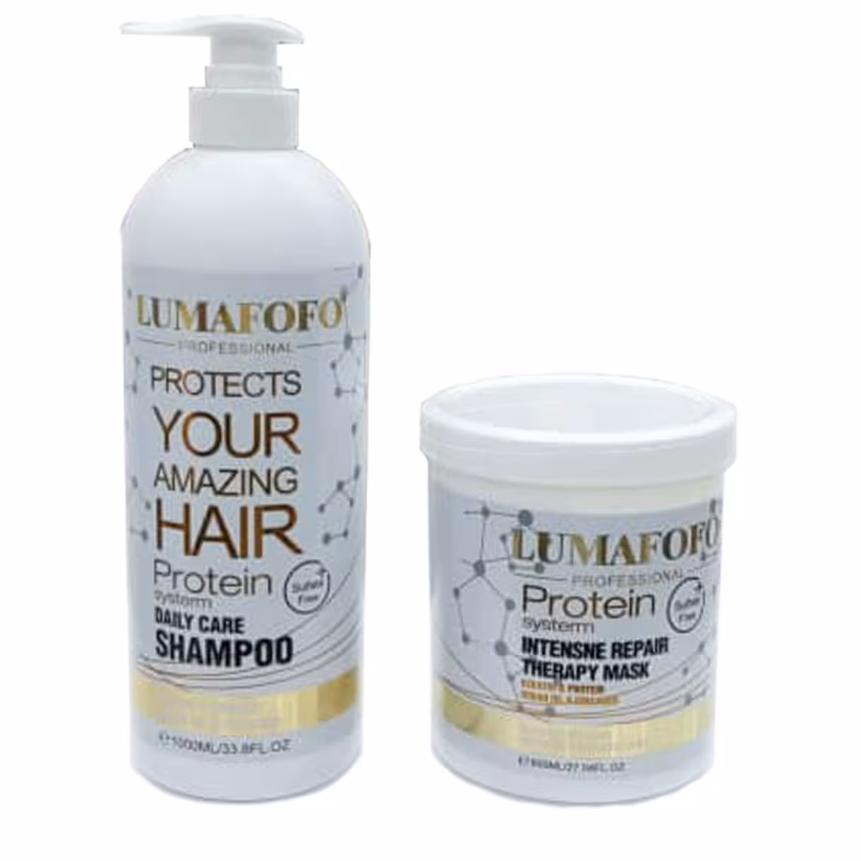 پک شامپو و ماسک مو لومافوفو Luma FoFo پروتئینه 