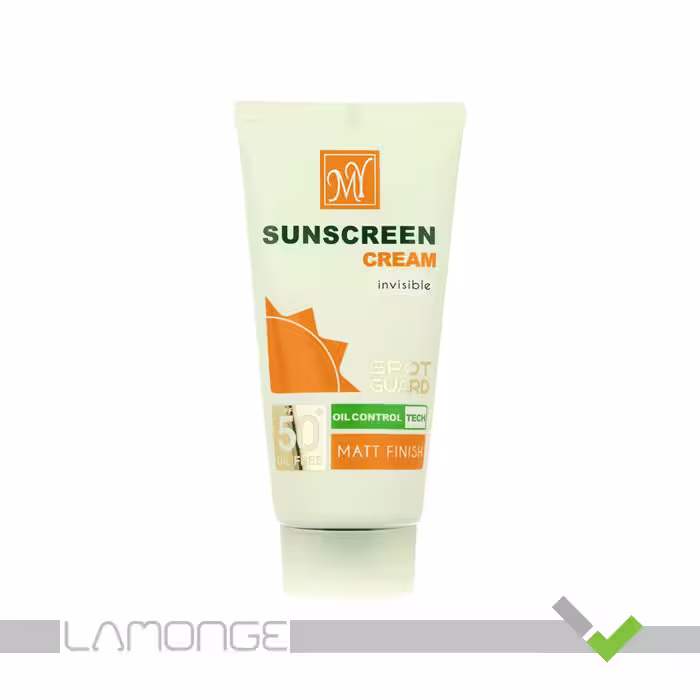 کرم ضد آفتاب SPF50 بی رنگ مات مای مدل اسپات گارد 4 کاره مناسب پوست چرب حجم 50 میلی لیتر