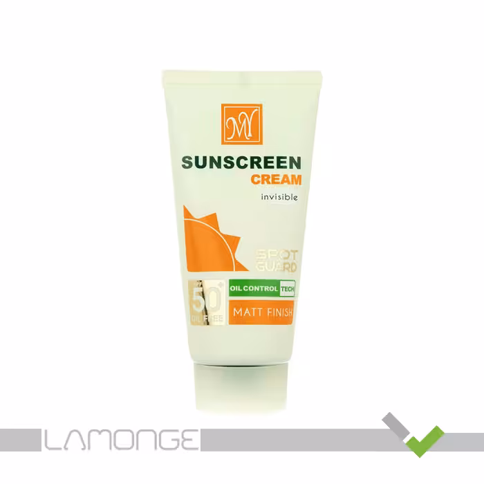 کرم ضد آفتاب SPF50 بی رنگ مات مای مدل اسپات گارد 4 کاره مناسب پوست چرب حجم 50 میلی لیتر