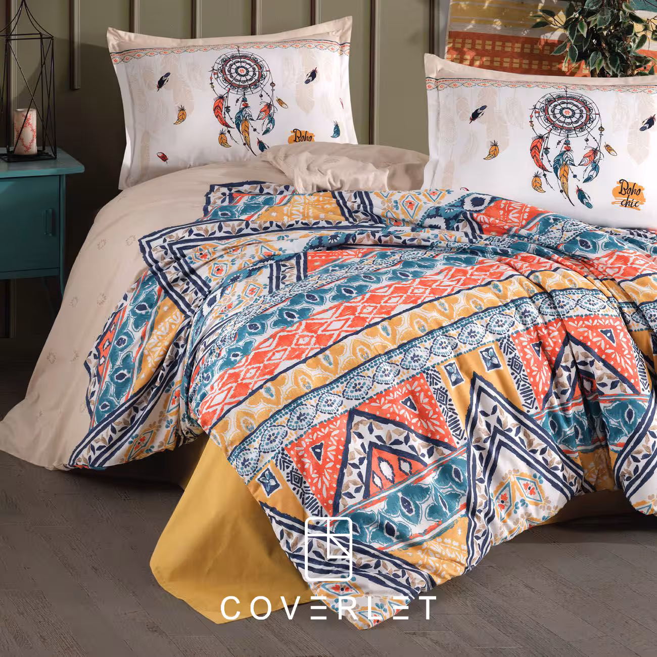 روتختی طرح سنتی کاوری مدل Boho