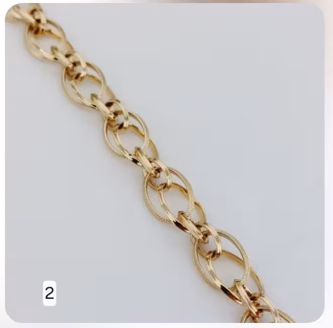 دستبند ژوپینگ ماری طرح طلا