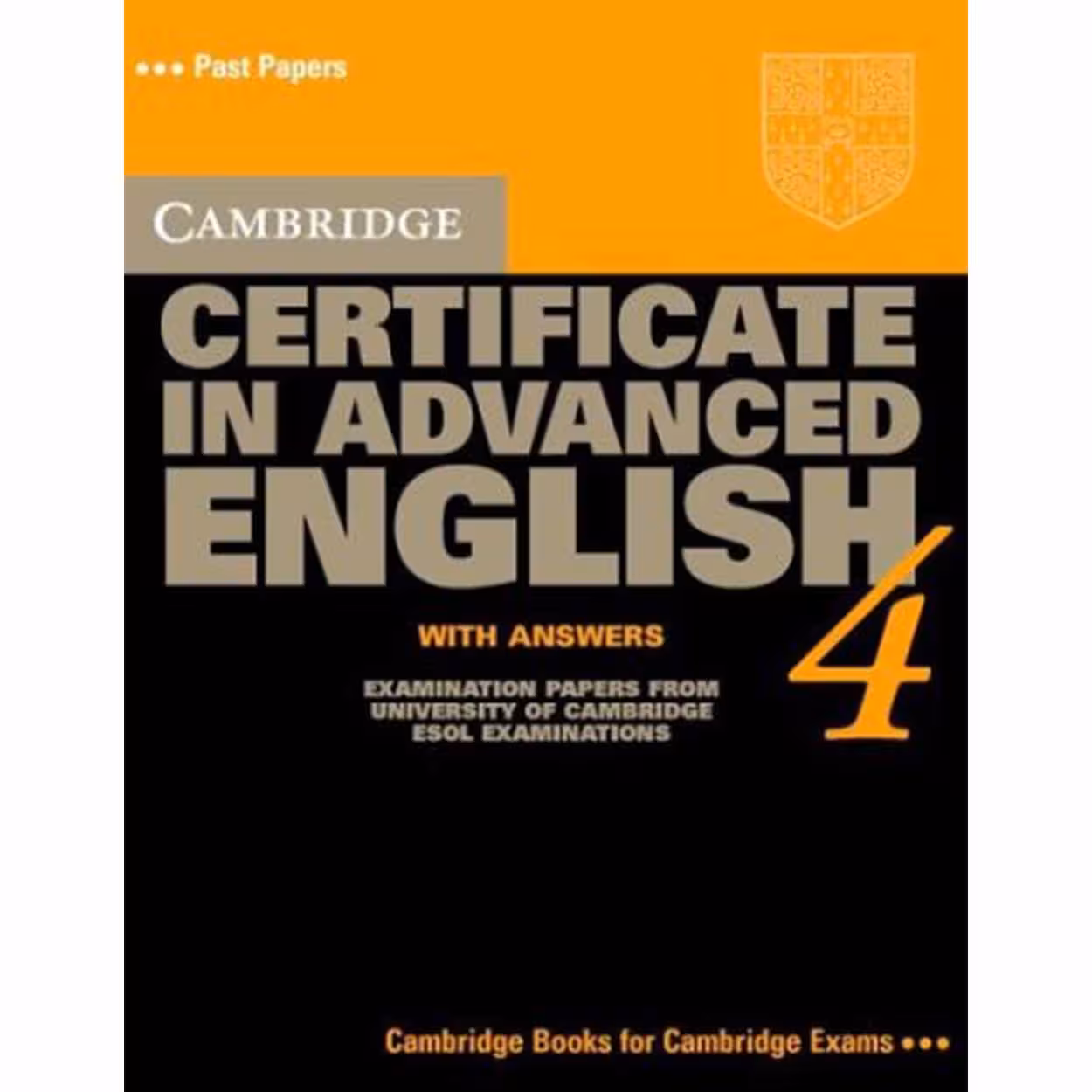 کتاب Cambridge Certificate in Advanced English 4