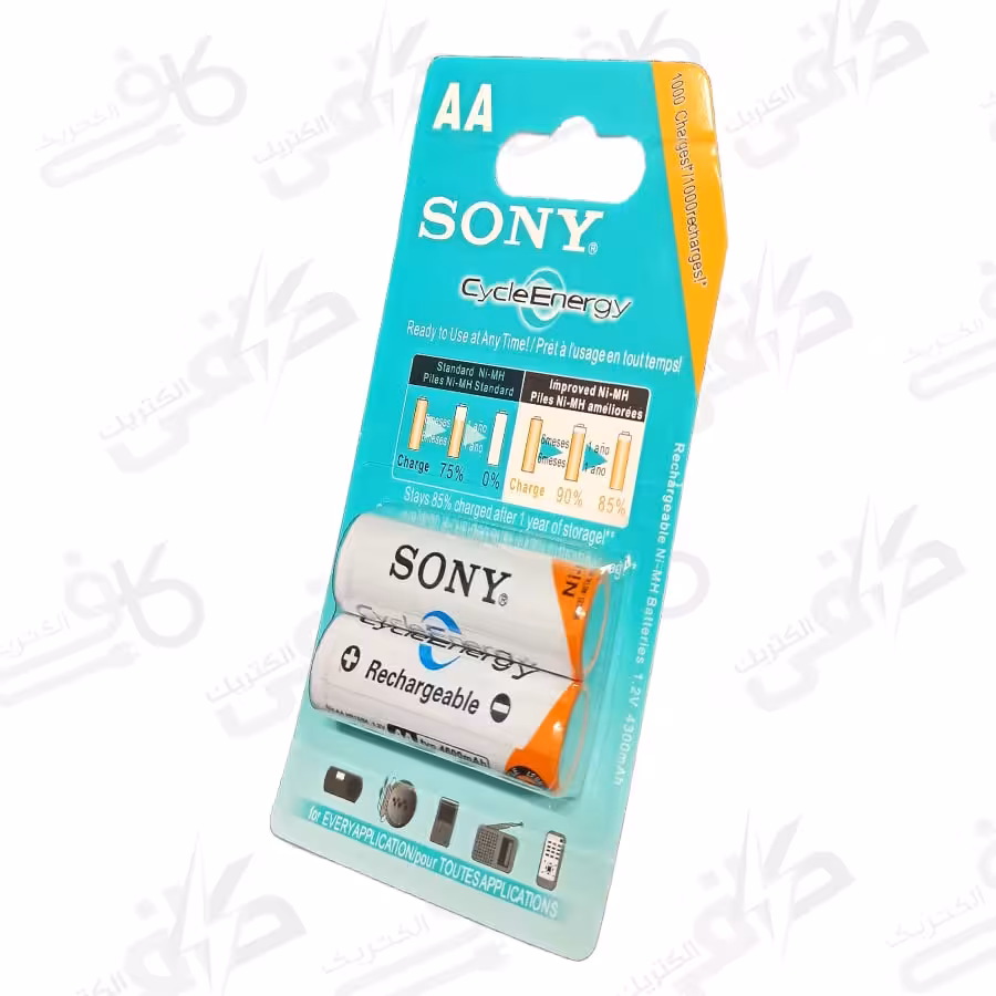 باتری شارژی قلمی سونی | sony