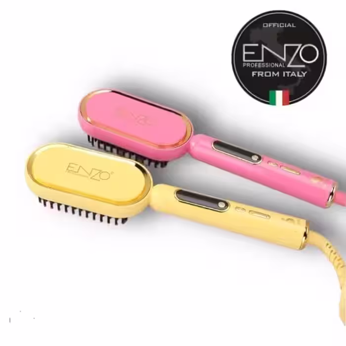 برس حرارتی انزو پروفشنال / ENZO PROFESSIONAL STRAIGHT HAIR4102