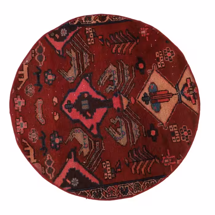 فرش دستباف یک متری مدل وینتیج کد 40302541