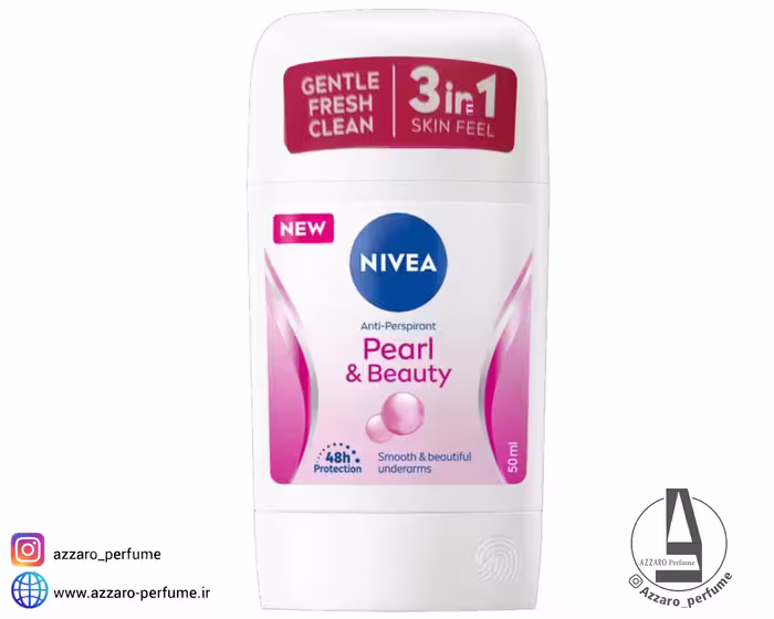 استیک ضد تعریق زنانه نیوآ مدل Pearl And Beauty حجم 50 میل