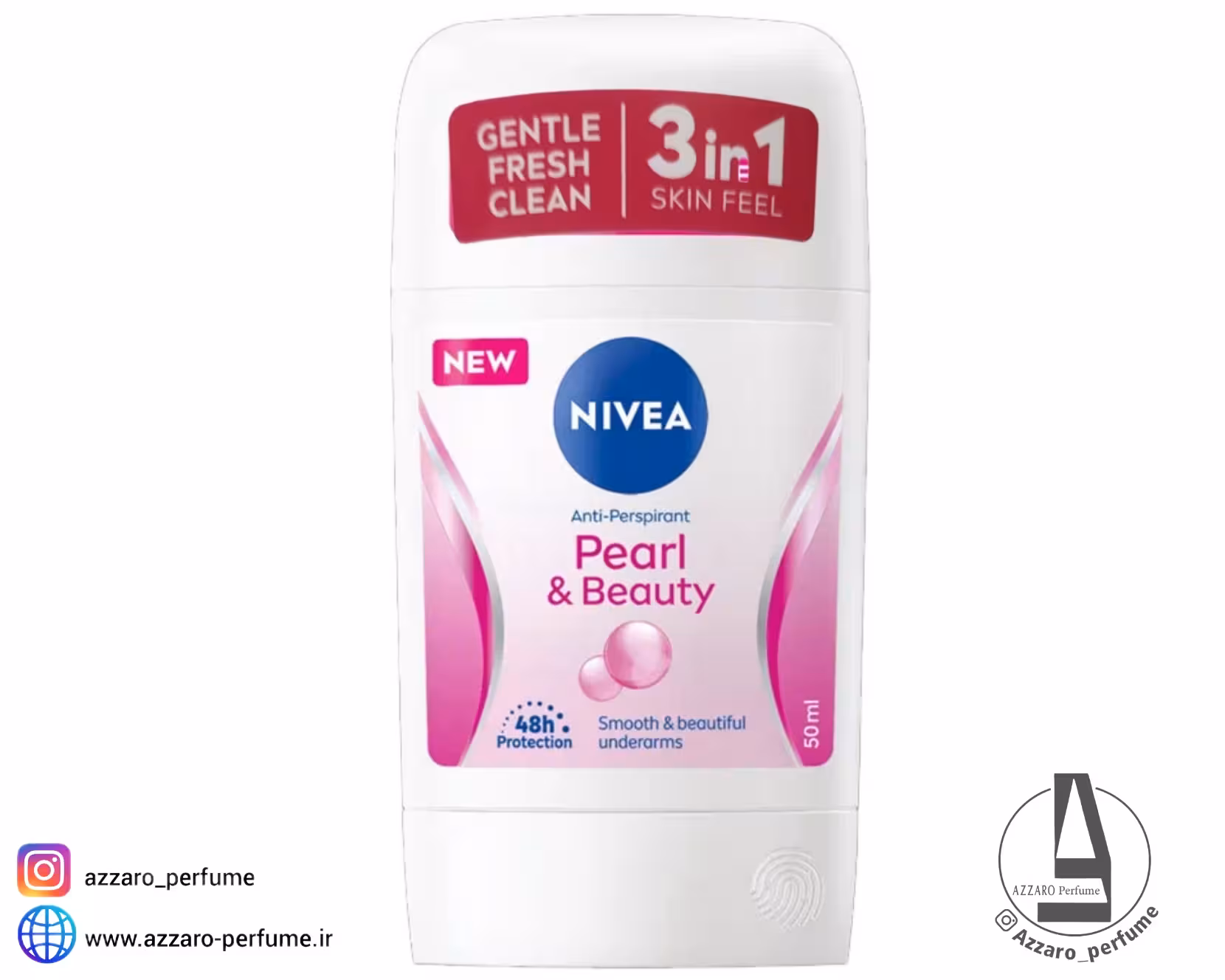 استیک ضد تعریق زنانه نیوآ مدل Pearl And Beauty حجم 50 میل