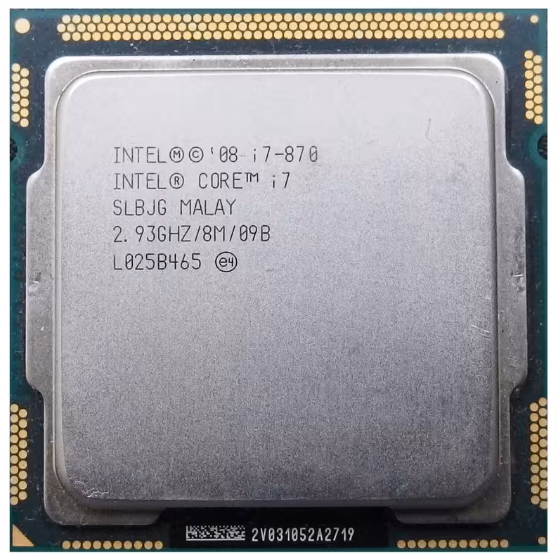 پردازنده مرکزی اینتل سری Nehalem مدل Core i7-870
