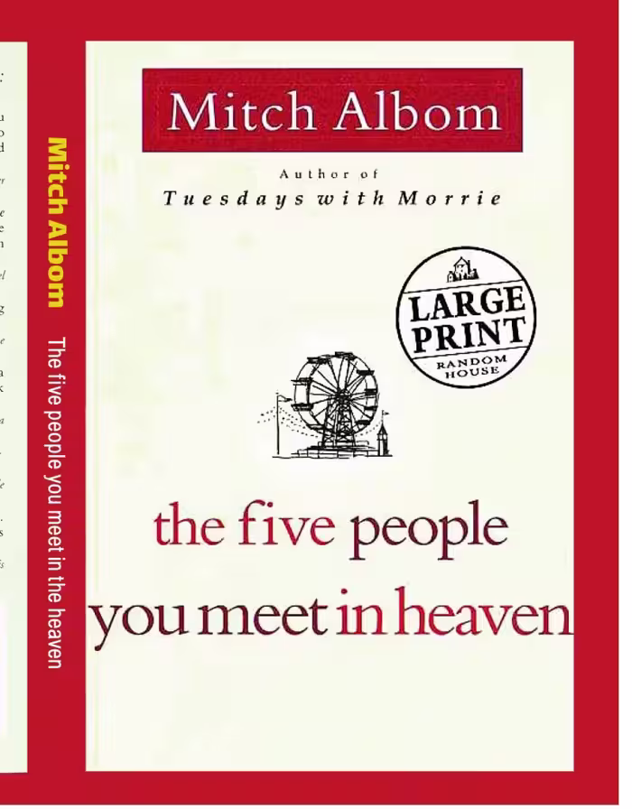 کتاب The Five people You Meet in Heaven