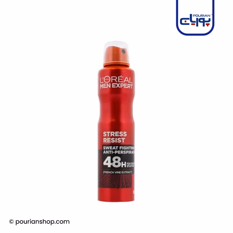 اسپری ضد تعریق مردانه استرس ریسست لورال _ Men Expert Stress Resist