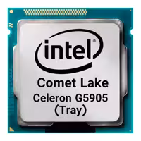 خرید و قیمت پردازنده اینتل مدل Celeron G5905 Comet Lake TRAY
