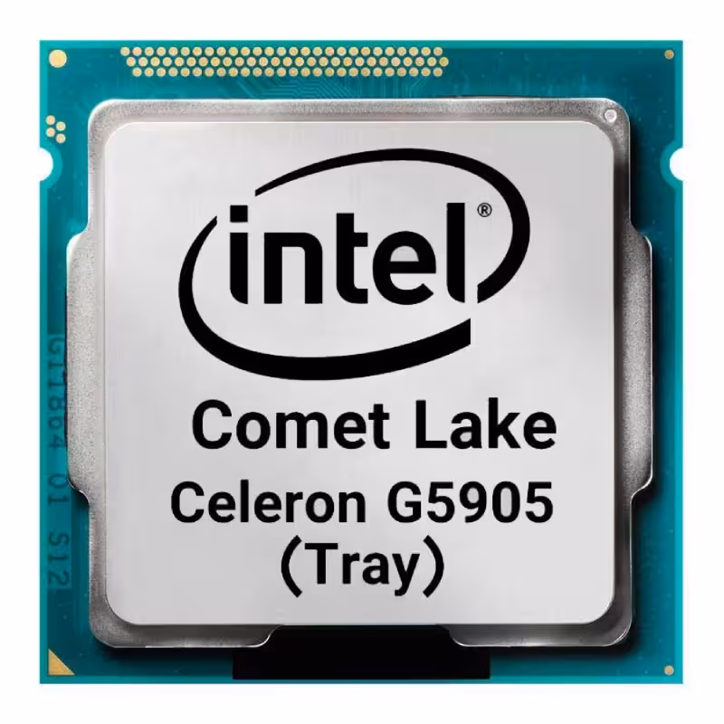 خرید و قیمت پردازنده اینتل مدل Celeron G5905 Comet Lake TRAY