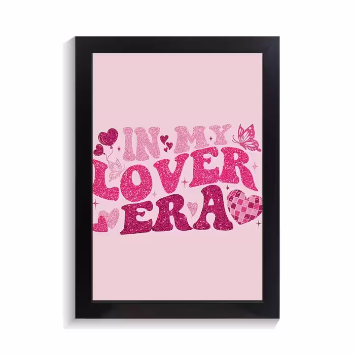 تابلو عاشقانه طرح lover era کد PF-27078