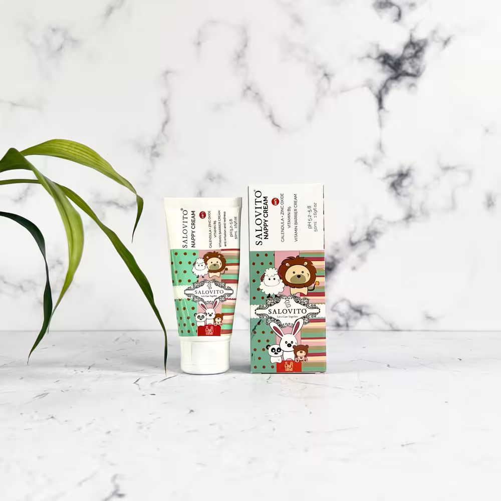 کرم پای 20٪ زینک اکساید کودک بالای یک سال سالوویتو 50 میلی لیتر