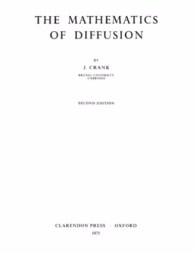 خرید و دانلود نسخه کامل کتاب The mathematics of diffusion