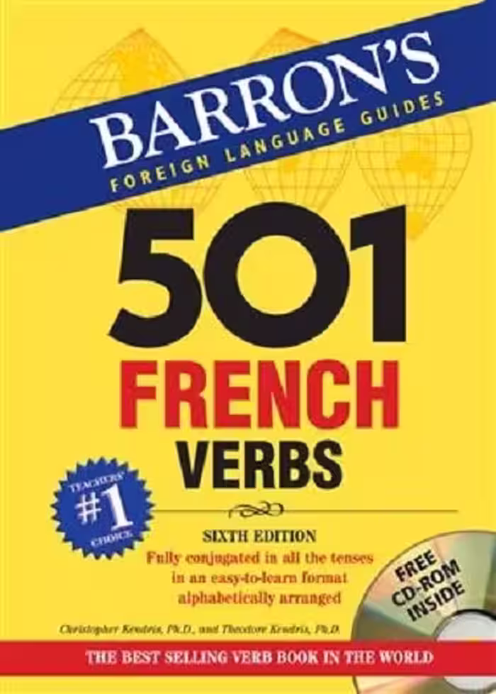 کتاب زبان فرانسه 501 فرنچ وربز 501 French verbs