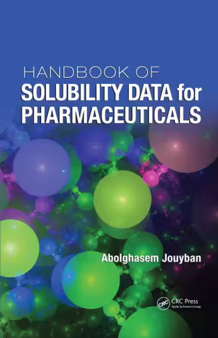 خرید و دانلود نسخه کامل کتاب Handbook of Solubility Data for Pharmaceuticals