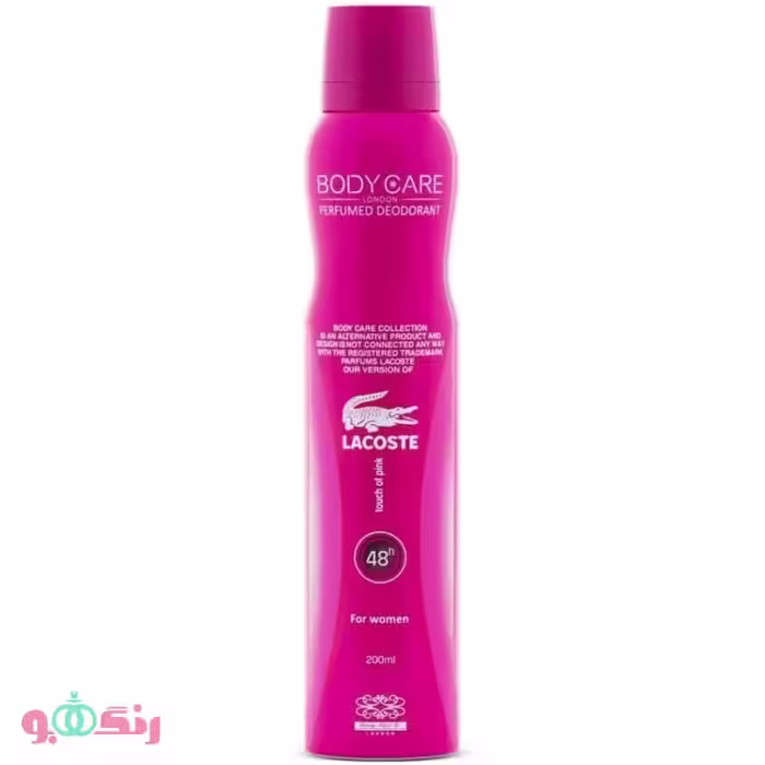 اسپری زنانه بادی کر | Body care لاگوست Lacoste حجم 200 میلی لیتر