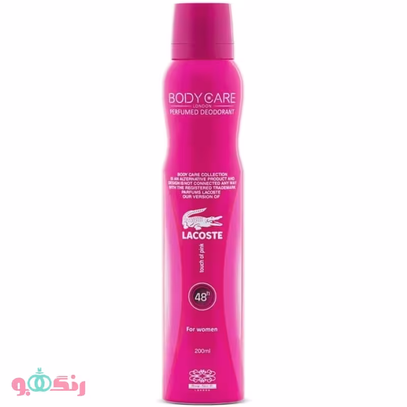اسپری زنانه بادی کر | Body care لاگوست Lacoste حجم 200 میلی لیتر