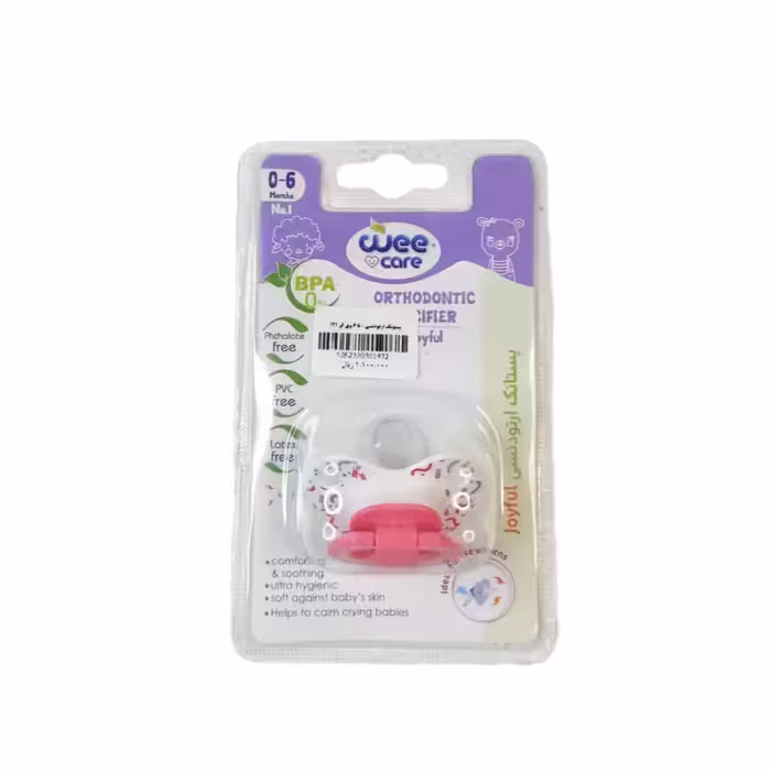 پستونک اورتودنسی وی کر WeeCare سایز 0-6 و 6-12