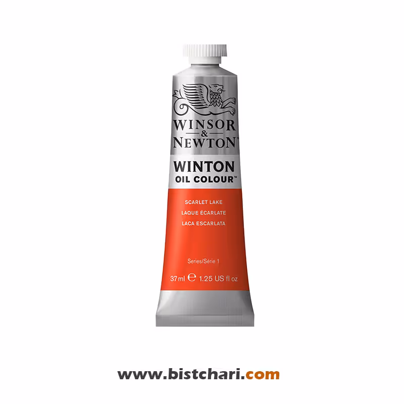 رنگ روغن رنگ Scarlet lake کد 603 برند وینزور و نیوتون Winsor &amp; Newton
