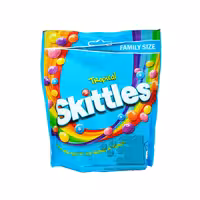 دراژه ژله ای میوه های استوایی 190 گرم اسکیتلز - skittles