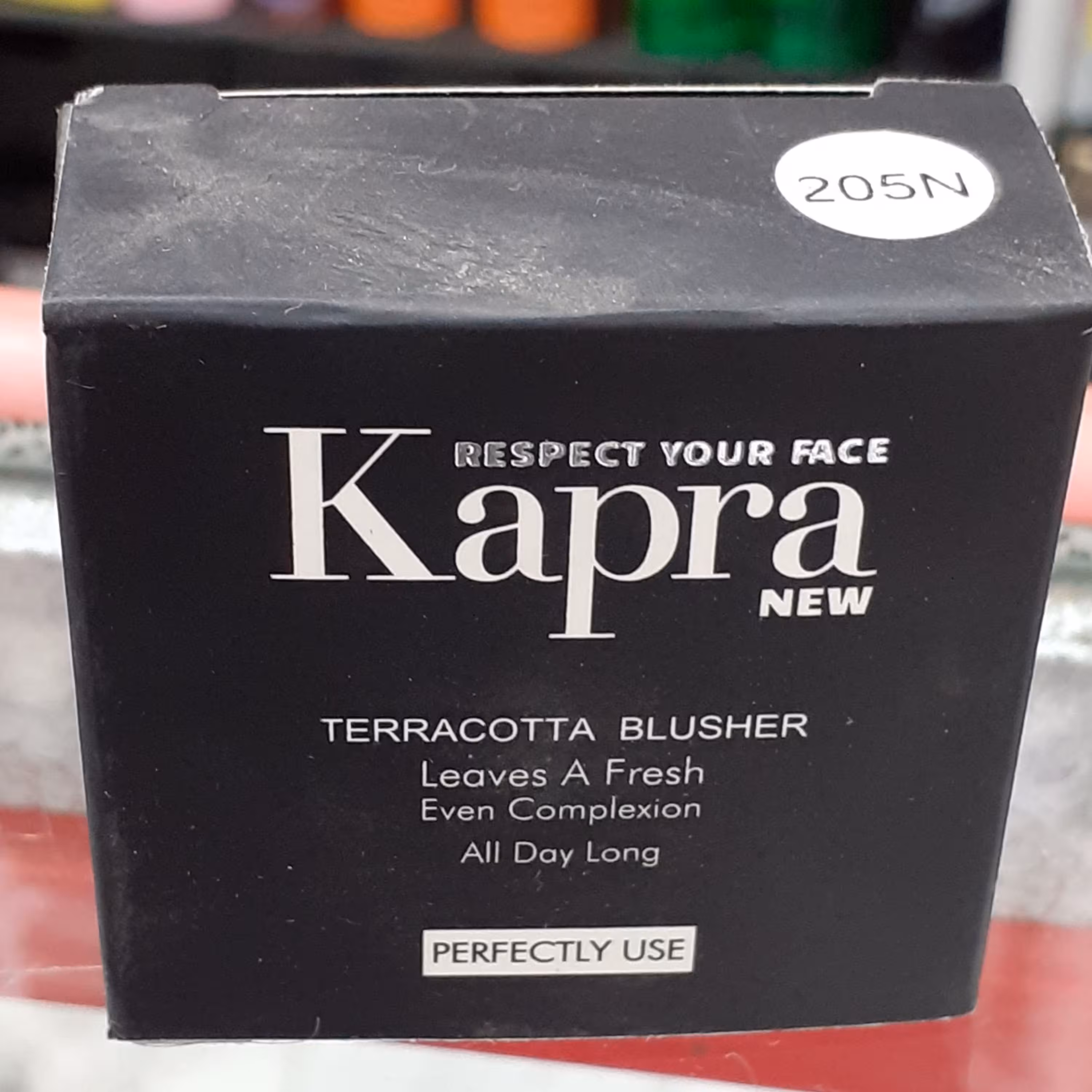 رژ گونه کاپرا نیو مدل تراکوتا شماره 205N حجم 5 میل