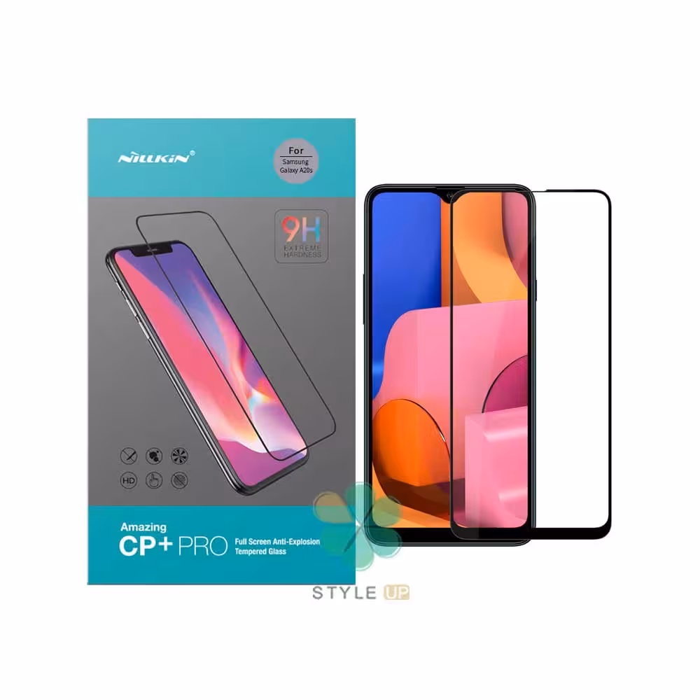 گلس نیلکین گوشی سامسونگ Samsaung Galaxy A20s مدل CP  Pro