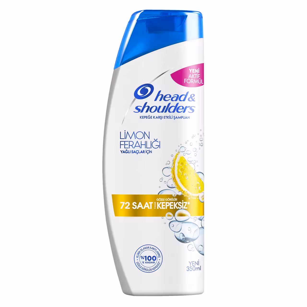 شامپو ضدشوره هد اند شولدرز مدل Limon Ferahligi برای موهای چرب حجم 350ml