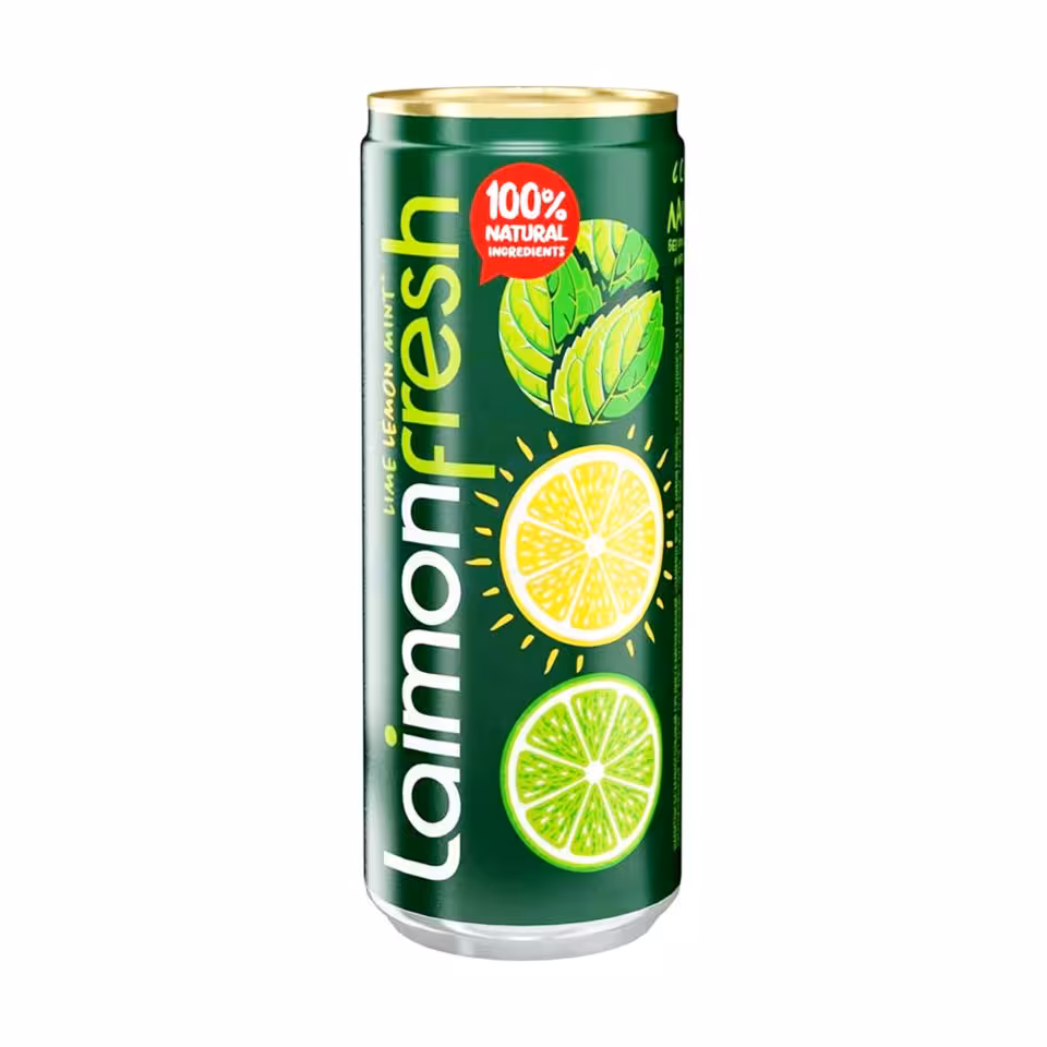 نوشیدنی آبمیوه موهیتو لایمون فرش (330 میل) laimon fresh