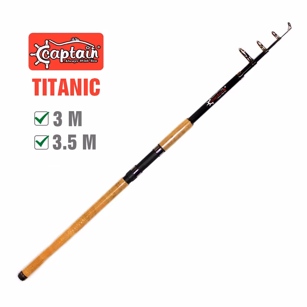 چوب ماهیگیری CAPTAIN TITANIC